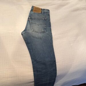 Women's Slim Straight Jeans in Light Blue Denim